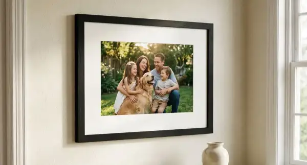 Framed photo print from FreeSnaps